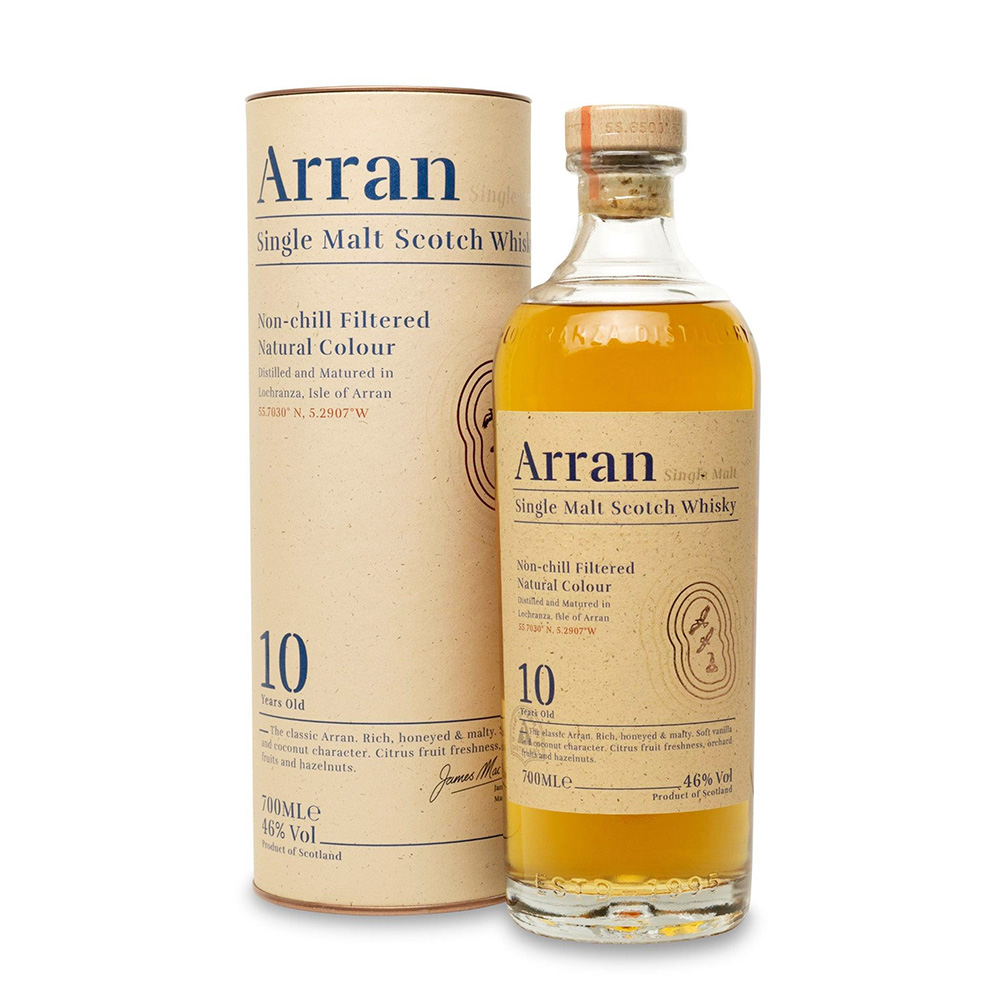 Arran 10 Year Old Single Malt Whisky – Wizard Whisky